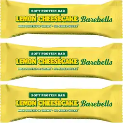 Albert Heijn Barebells Soft Lemon Cheesecake 3-pack aanbieding