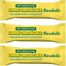 Albert Heijn Barebells Soft Lemon Cheesecake 3-pack aanbieding