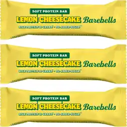 Albert Heijn Barebells Soft Lemon Cheesecake 3-pack aanbieding