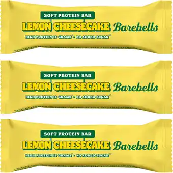 Albert Heijn Barebells Soft Lemon Cheesecake 3-pack aanbieding