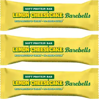 Albert Heijn Barebells Soft Lemon Cheesecake 3-pack aanbieding