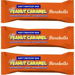 Albert Heijn Barebells Soft Peanut Caramel 3-pack aanbieding