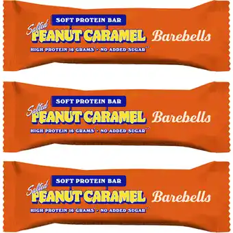 Albert Heijn Barebells Soft Peanut Caramel 3-pack aanbieding