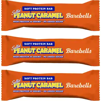 Albert Heijn Barebells Soft Peanut Caramel 3-pack aanbieding