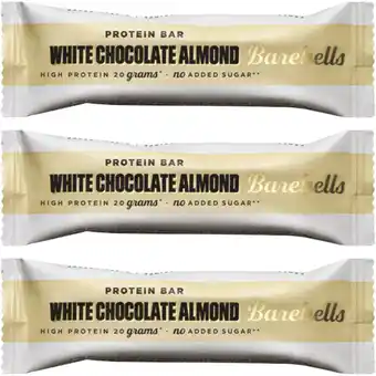 Albert Heijn Barebells White Chocolate Almond 3-pack aanbieding