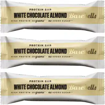 Albert Heijn Barebells White Chocolate Almond 3-pack aanbieding