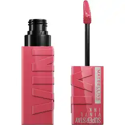 Bol.com Maybelline New York SuperStay Vinyl Ink Longwear Liquid Lipstick - 160 Sultry aanbieding