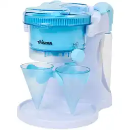 Action Tristar slushy maker met siroopflessen & bekers aanbieding