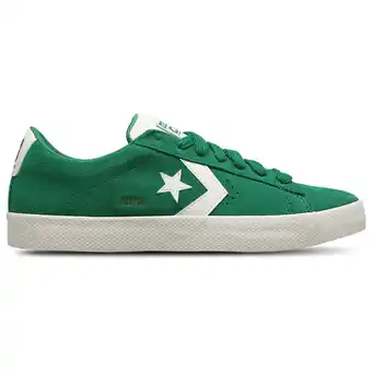 Foot Locker Converse Vulc Pro Heren Schoenen - Groen - Maat: 40 - Suède - Foot Locker aanbieding