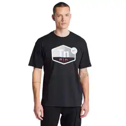 Foot Locker Nike Tuned Heren T-shirts - Zwart - Maat: M - Katoen Jersey - Foot Locker aanbieding