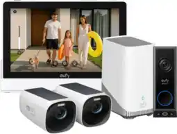Coolblue EufyCam 3 Duo Pack + HomeBase 3 + Doorbell E340 + Smart Display E10 aanbieding