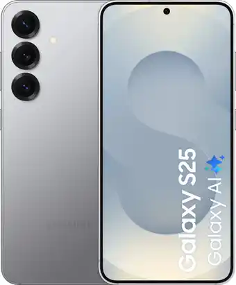 Coolblue Samsung Galaxy S25 128GB Zilver 5G aanbieding