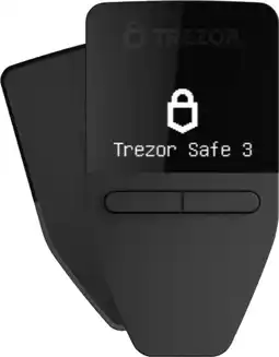 Coolblue Trezor Safe 3 - Cosmic Black aanbieding
