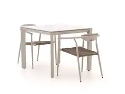 Kees Smit Manifesto Cavone/Sestino 90cm dining tuinset 3-delig stapelbaar aanbieding