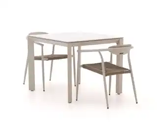 Kees Smit Manifesto Cavone/Sestino 90cm dining tuinset 3-delig stapelbaar aanbieding