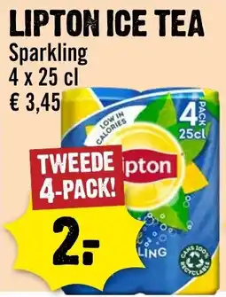 Dirck 3 Lipton ice tea sparkling aanbieding