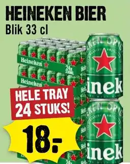 Dirck 3 Heineken bier aanbieding