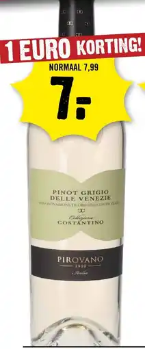 Dirck 3 Pinot grigio delle venezie aanbieding