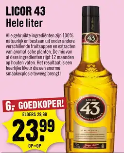 Dirck 3 Licor 43 aanbieding