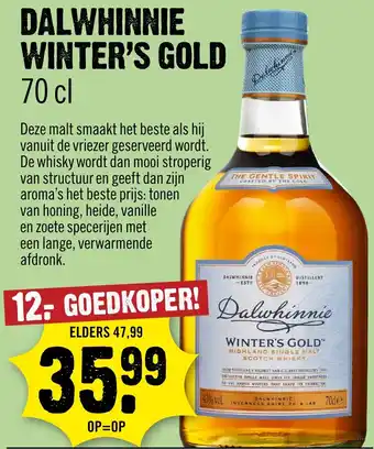 Dirck 3 Dalwhinnie winter's gold aanbieding