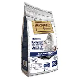 Zooplus 2x6kg Natural Greatness Diet Vet Renal-Oxalate Hondenvoer droog aanbieding