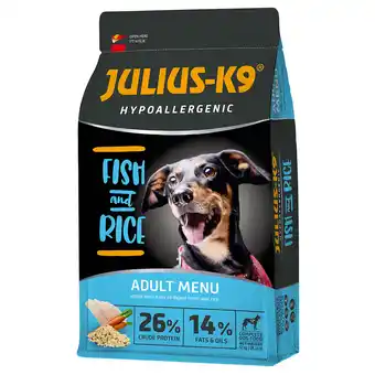 Zooplus 2x 12 kg JULIUS-K9 High Premium Adult Hypoallergenic Vis hondenvoer droog aanbieding