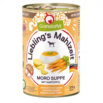 Zooplus Dubbelpak: 12 x 375 g GranataPet Liebeling's Maaltijd Moro Soep met Aardappel nat hondenvoer aanbieding
