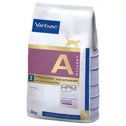 Zooplus 2x3kg Virbac Veterinary HPM Cat Allergy A2 Kattenvoer aanbieding