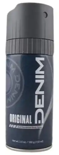 De Online Drogist Denim Original Deodorant Body Spray 150ML aanbieding