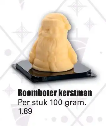 Dirk Roomboter kerstman aanbieding