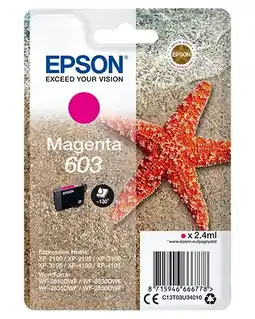 Bol.com Epson 603 - Inktcartridge - Magenta aanbieding