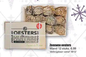 Dirk Zeeuwse oesters aanbieding