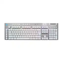 MediaMarkt Logitech G G915 X Lightspeed Draadloos Gamingtoetsenbord Wit aanbieding