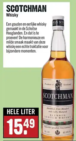 Dirck 3 Scotchman whisky aanbieding