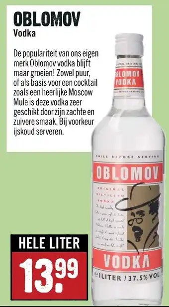 Dirck 3 Oblomov vodka aanbieding