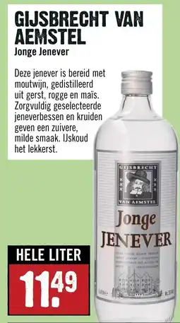 Dirck 3 Gijsbrecht van aemstel jonge jenever aanbieding