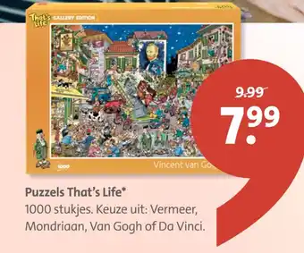 Bruna Puzzels That's Life* aanbieding