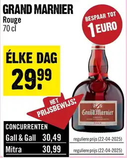 Dirck 3 Grand marnier rouge aanbieding