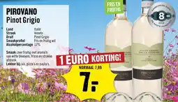 Dirck 3 Pirovano pinot grigio aanbieding