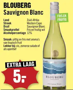 Dirck 3 Blouberg sauvignon blanc aanbieding