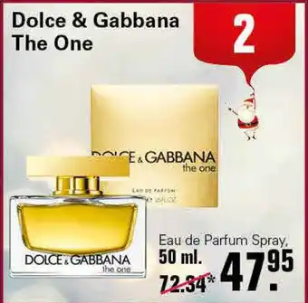 De Online Drogist Dolce & Gabbana The One aanbieding