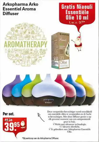 De Online Drogist Arkopharma Arko Essentiel Aroma Diffuser aanbieding