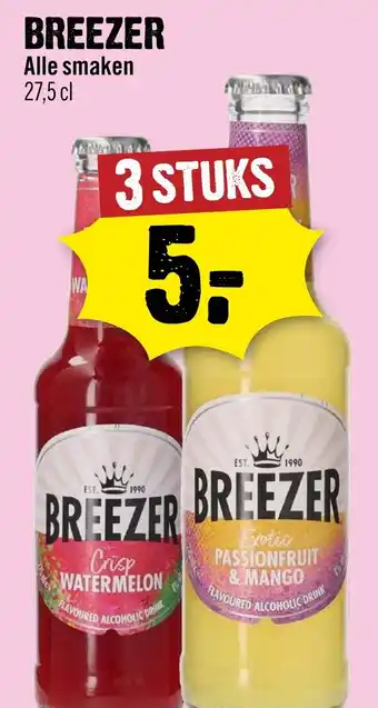 Dirck 3 Breezer aanbieding