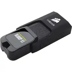 Amazon Corsair Flash Voyager GTX USB-stick Voyager Slider X1. 128GB zwart aanbieding