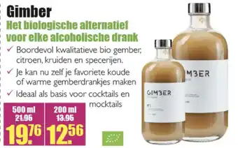 Gezond & Wel Gimber aanbieding