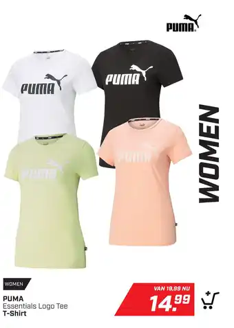 Daka Sport Puma essentials logo tee t-shirt aanbieding