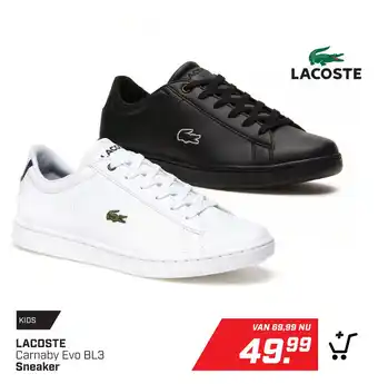 Daka Sport Lacoste carnaby Evo BL3 Sneaker aanbieding