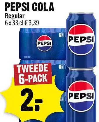 Dirck 3 Pepsi Cola Regular aanbieding