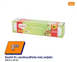 Action Dumil XL vershoudfolie met snijder aanbieding