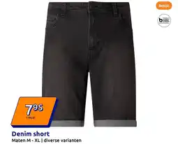 Action Denim short aanbieding